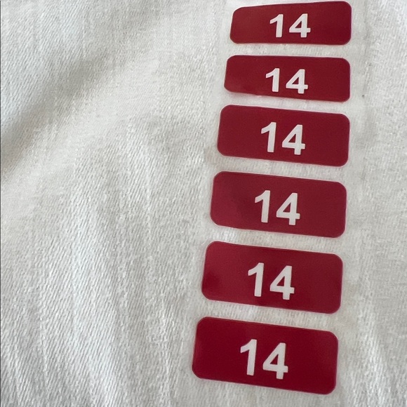 NWT - Nine West Crisp White Denim Capris - Picture 7 of 9